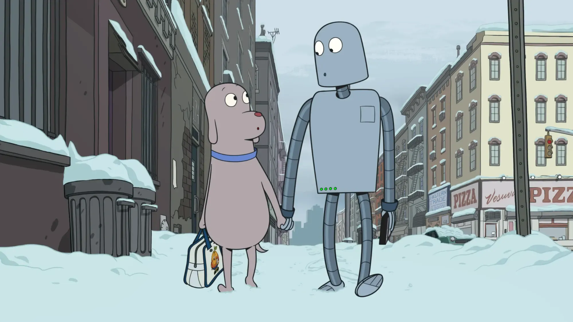 Still from Robot Dreams
